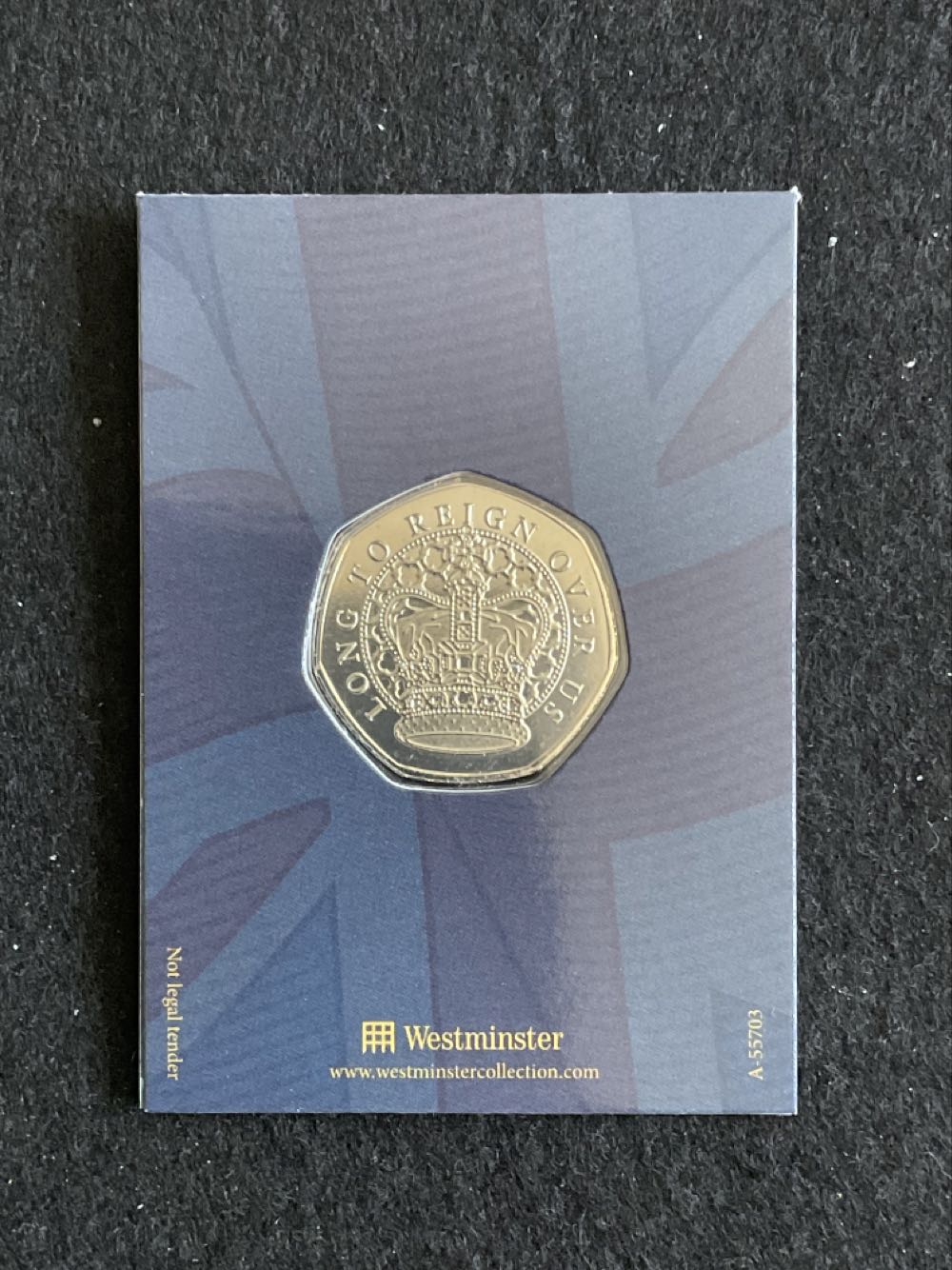 NYE Drones Over London Medal  coin collectible - Main Image 2