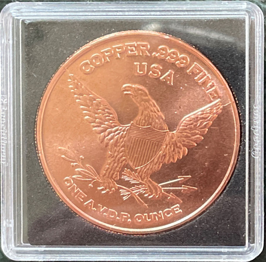 4th Of July Coin Copper  coin collectible [Barcode 00000000099954] - Main Image 2
