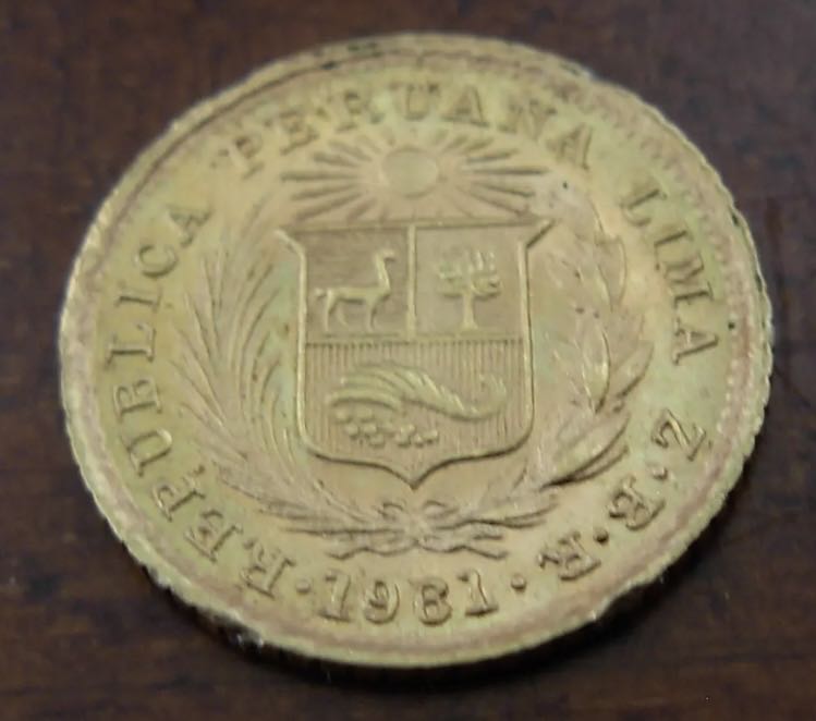 1/5 De Libra Gold  coin collectible - Main Image 2