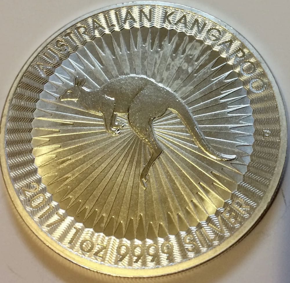 Australia Kangaroo Silver Round - #38  coin collectible - Main Image 2
