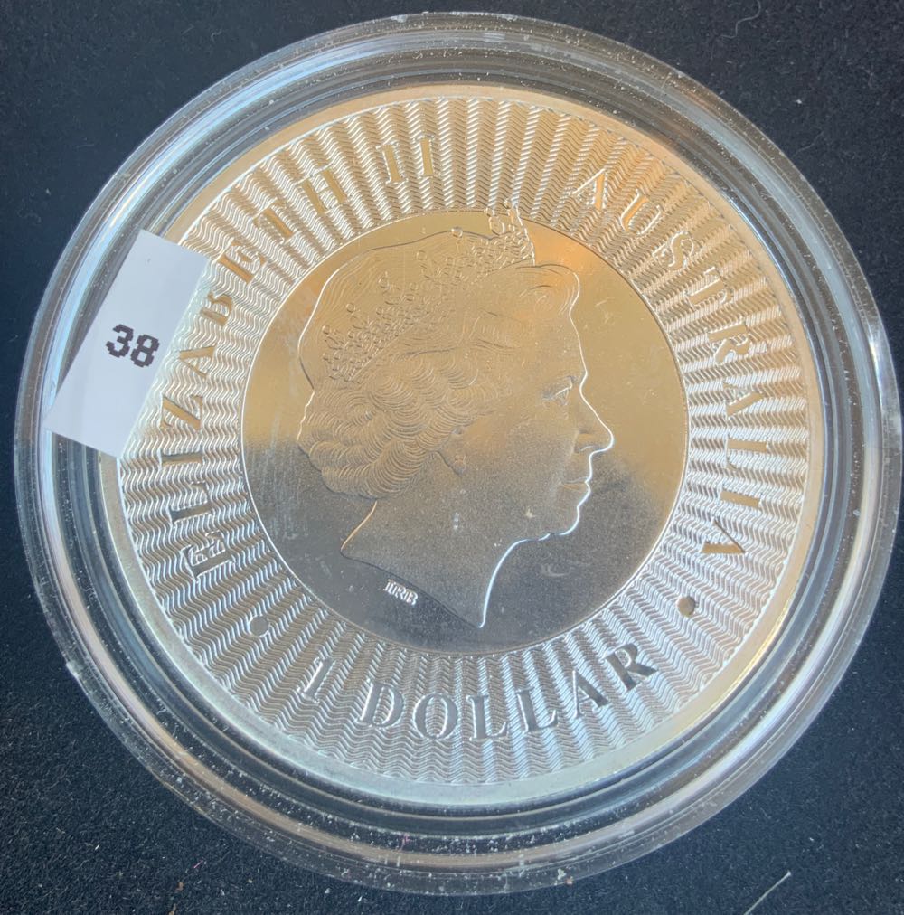 Australia Kangaroo Silver Round - #38  coin collectible - Main Image 3
