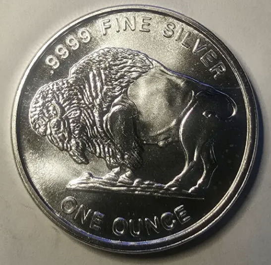 Buffalo Liberty Silver - #43  coin collectible - Main Image 2