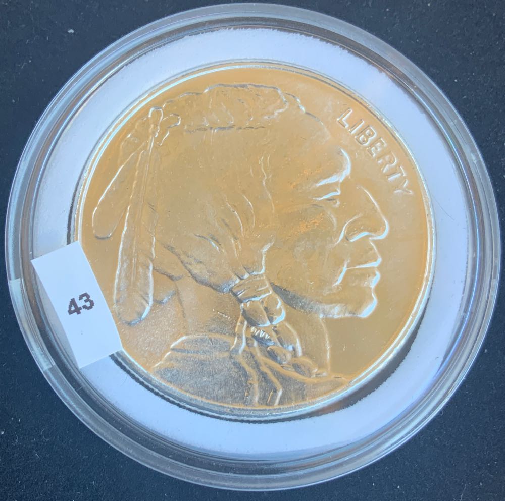 Buffalo Liberty Silver - #43  coin collectible - Main Image 3