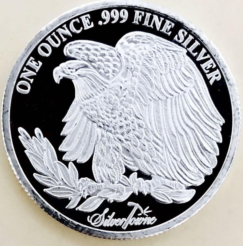 Saint Gardens Silver Round - CANT FIND  coin collectible - Main Image 2