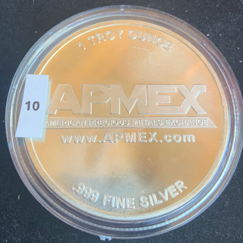 Needs 2 More - Apmex 999 Fine Silver Rounds - #10  coin collectible - Main Image 4