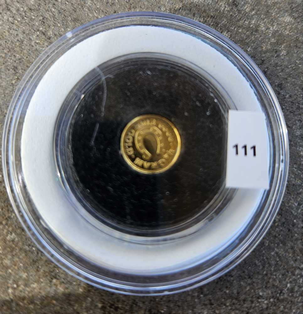 Gold 1/4 Gram Round #194  coin collectible - Main Image 3