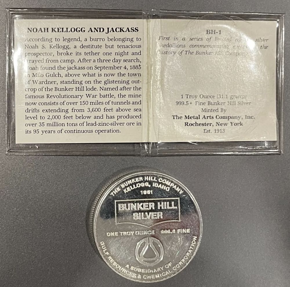 Bunker Hill Medallion - #13 coin collectible - Main Image 2