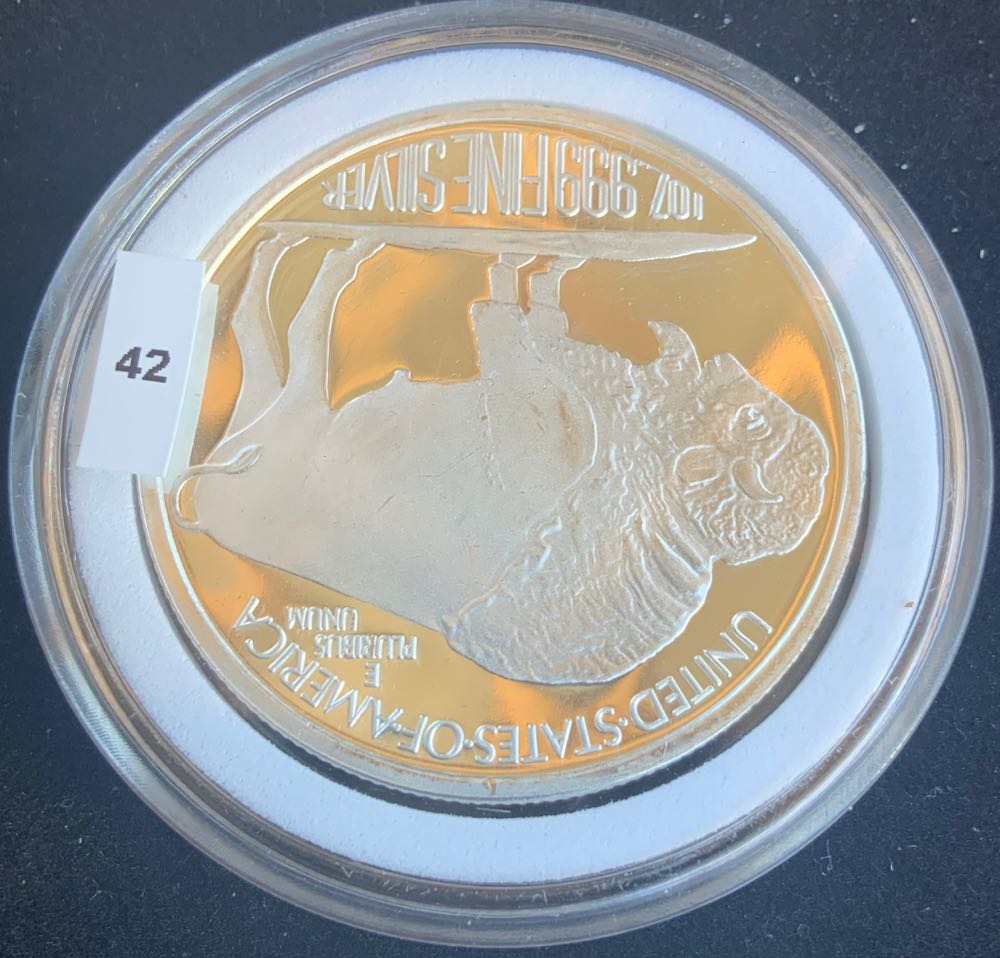 APMEX Buffalo Round - #42  coin collectible - Main Image 3