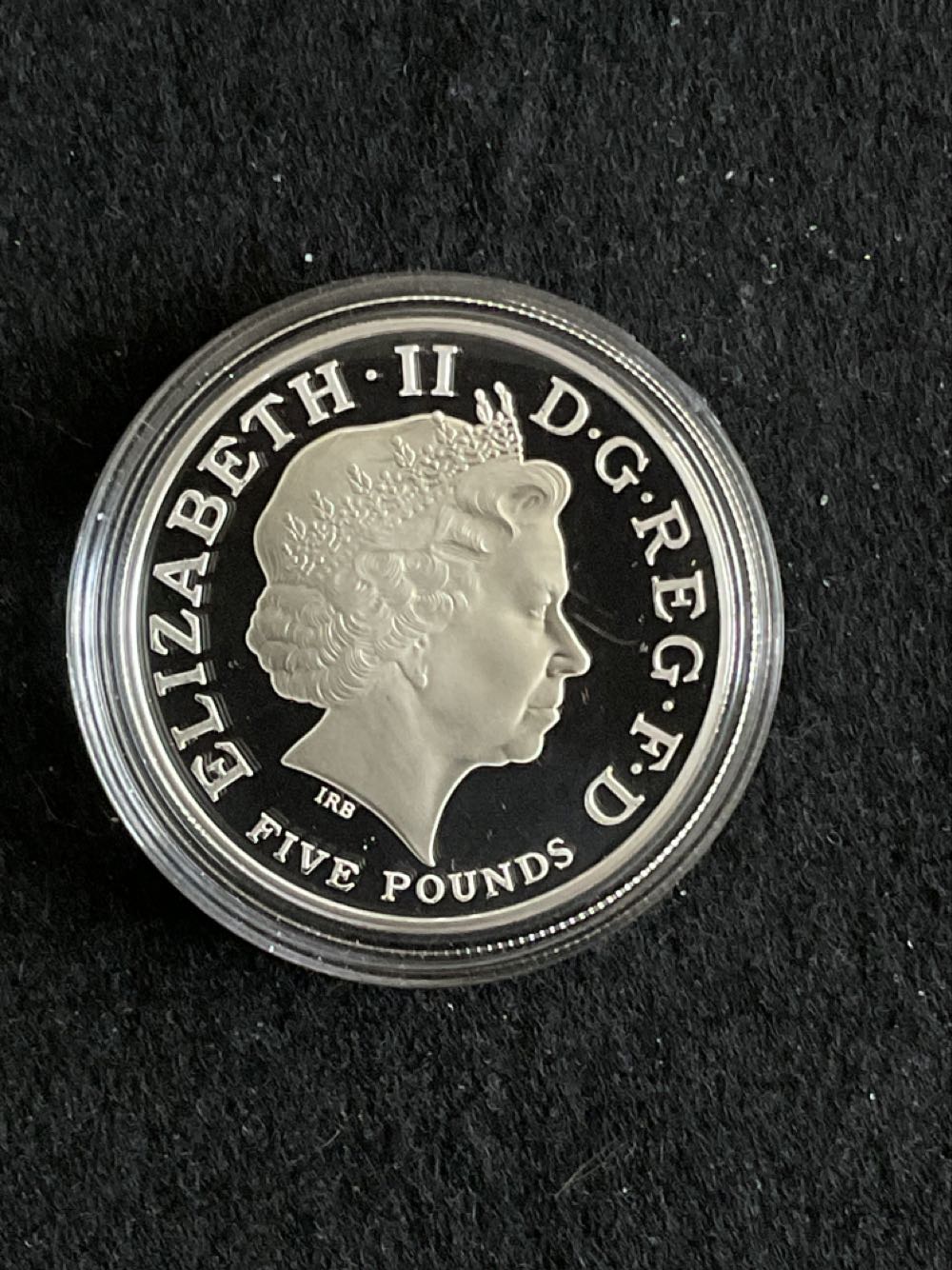 Entente Cordiale £5 Silver Proof  coin collectible - Main Image 2