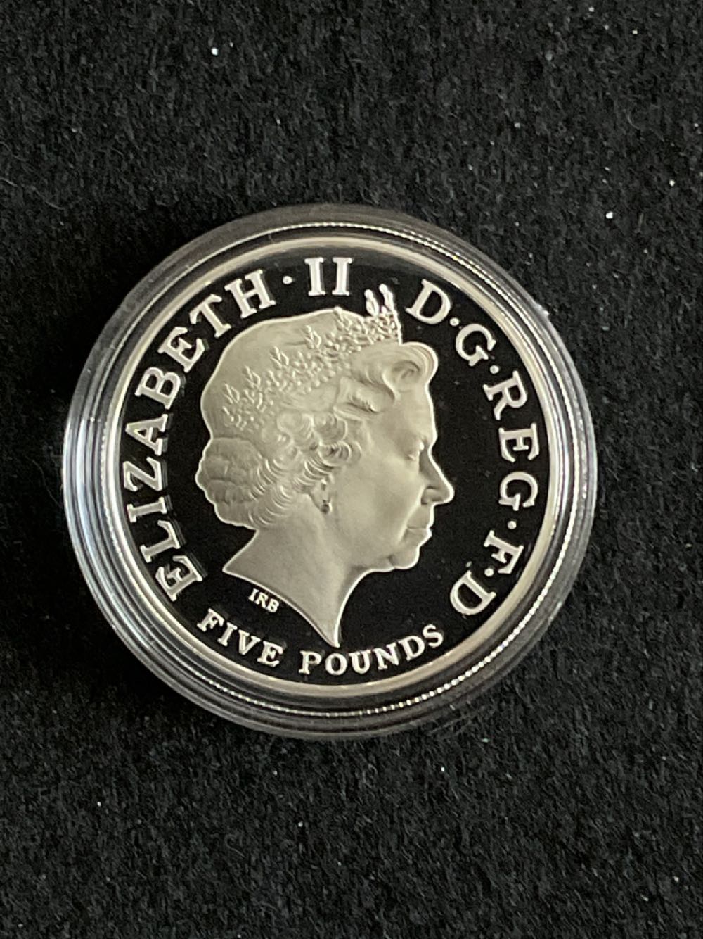 Entente Cordiale £5 Silver Proof  coin collectible - Main Image 2