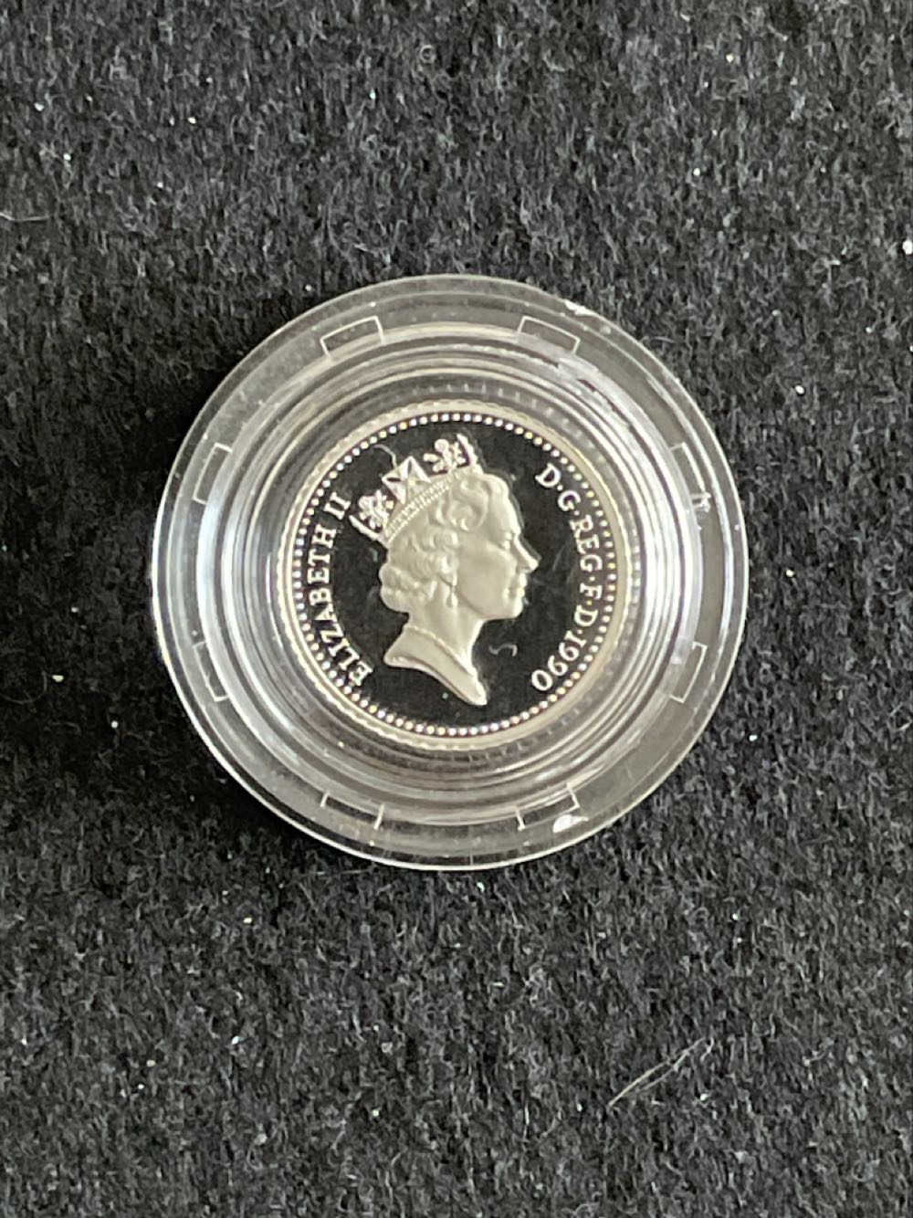 Silver Piedfort Five Pence Coin  coin collectible - Main Image 2