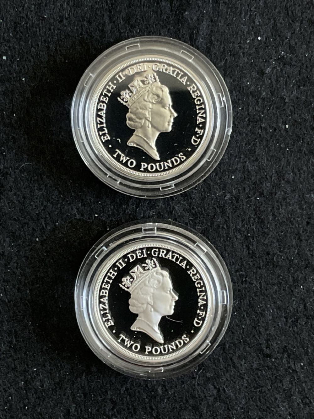 Tercentenary Bill And Claim Of Rights £2 Silver Proof Set  coin collectible - Main Image 2