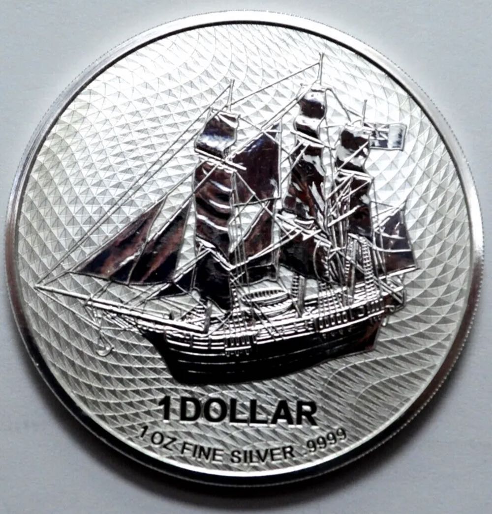 Cook Islands Bounty Ships - #18  coin collectible - Main Image 2