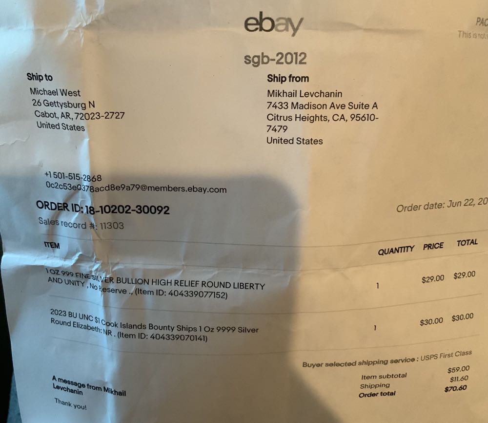 LIBERTY AND UNITY - #37  coin collectible - Main Image 3