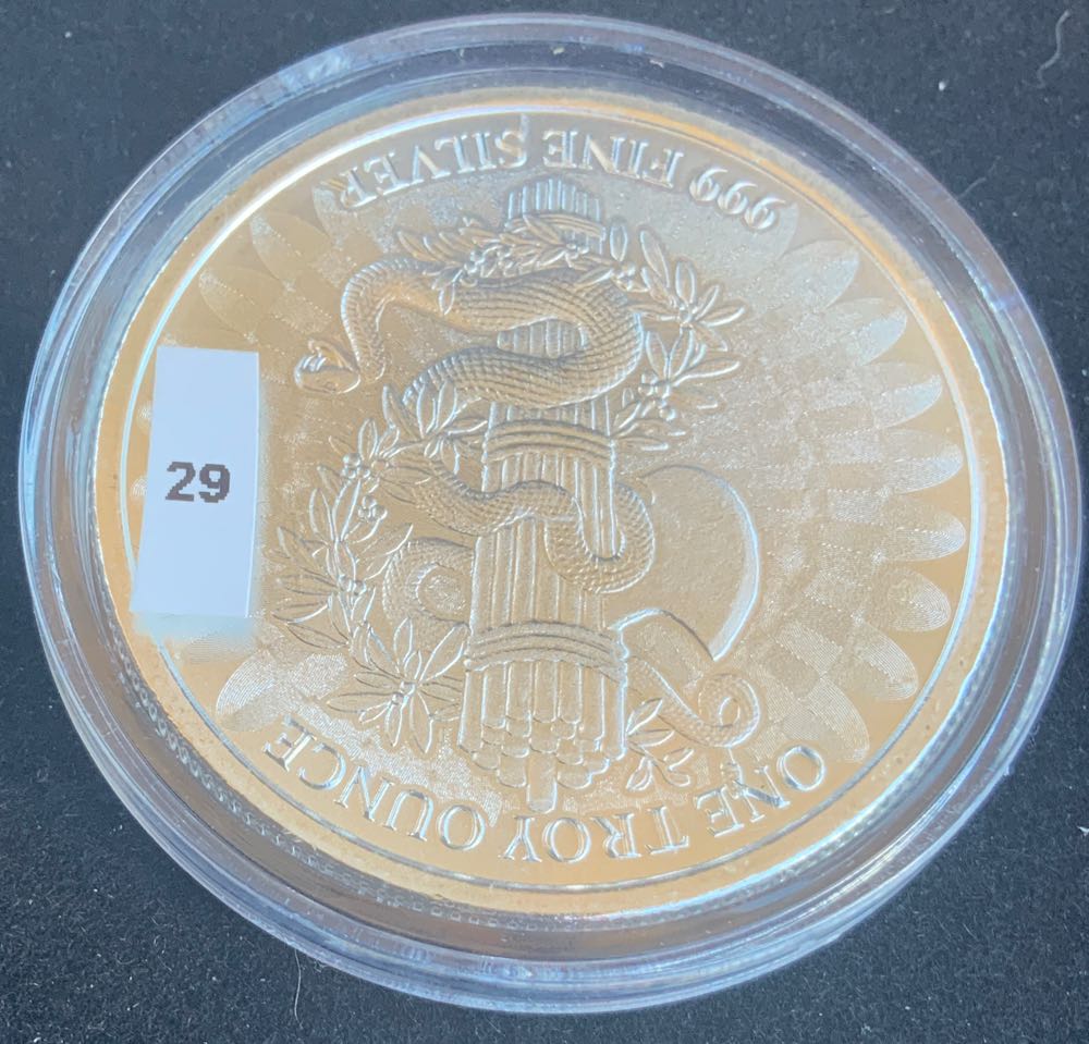 E Pluribus Unim Silver - #29  coin collectible - Main Image 3