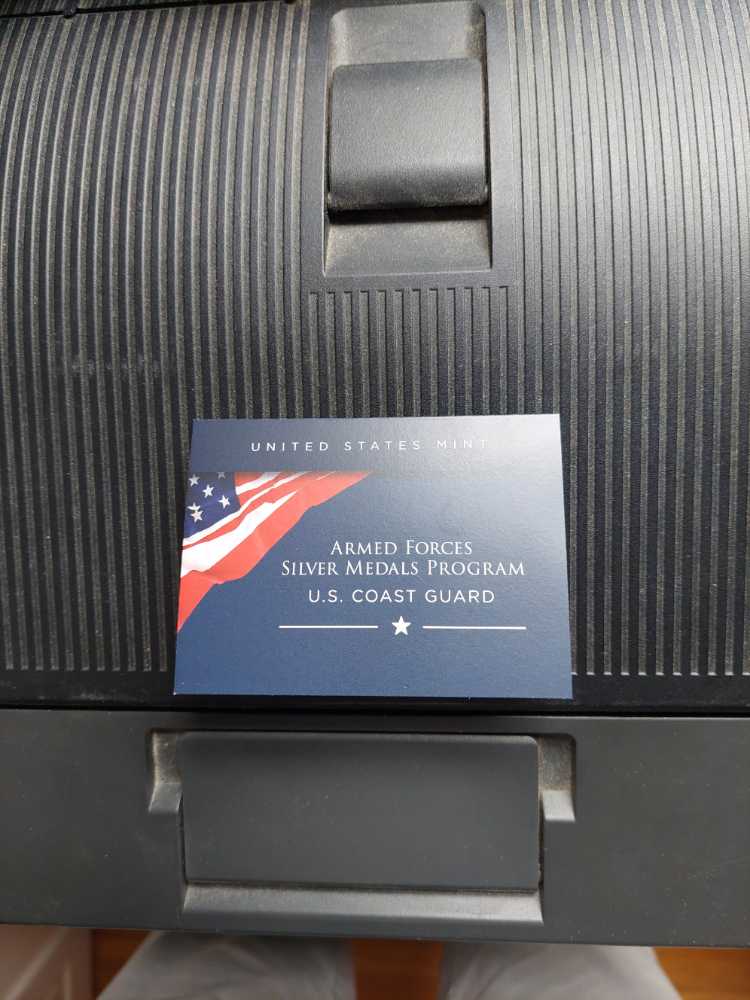 US Medal Military Coast Guard  coin collectible - Main Image 4