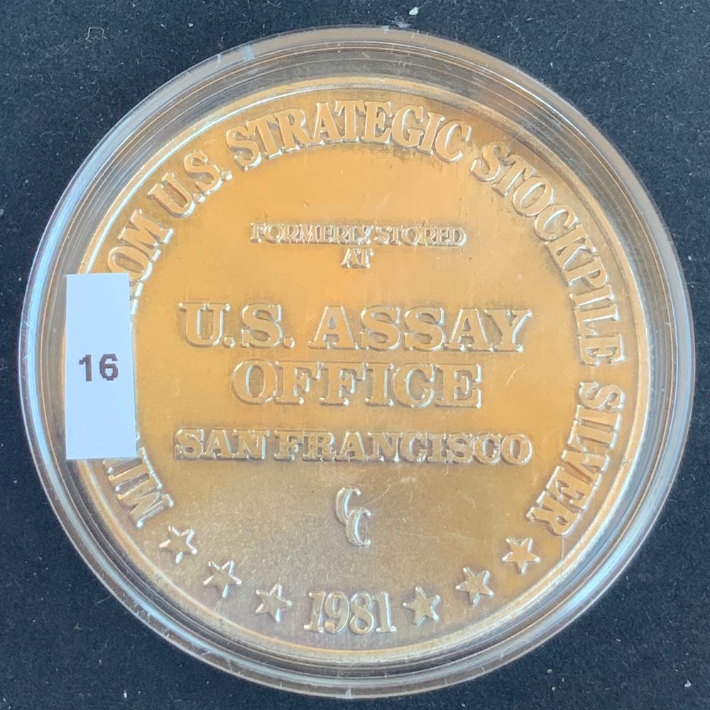 Strategic Stockpile Silver Round - #16  coin collectible - Main Image 4