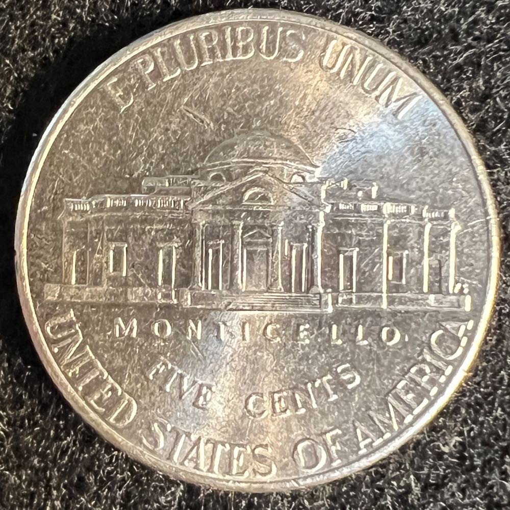 2023-D Jefferson Nickel  coin collectible - Main Image 2