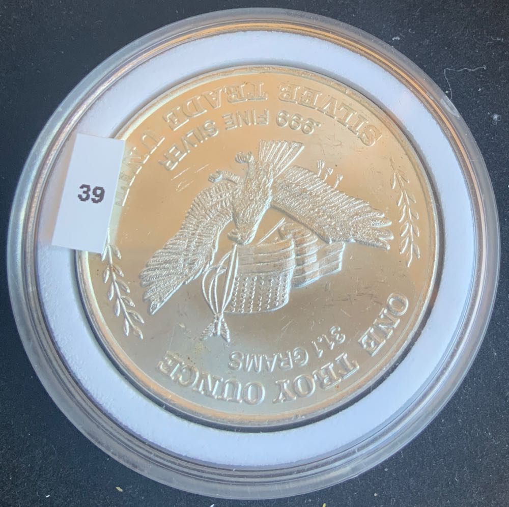 Strategic Stockpile Silver Round - #39  coin collectible - Main Image 4