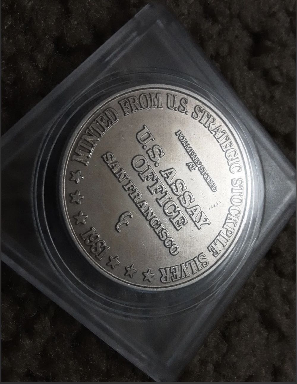 Strategic Stockpile Silver Round - #17  coin collectible - Main Image 2