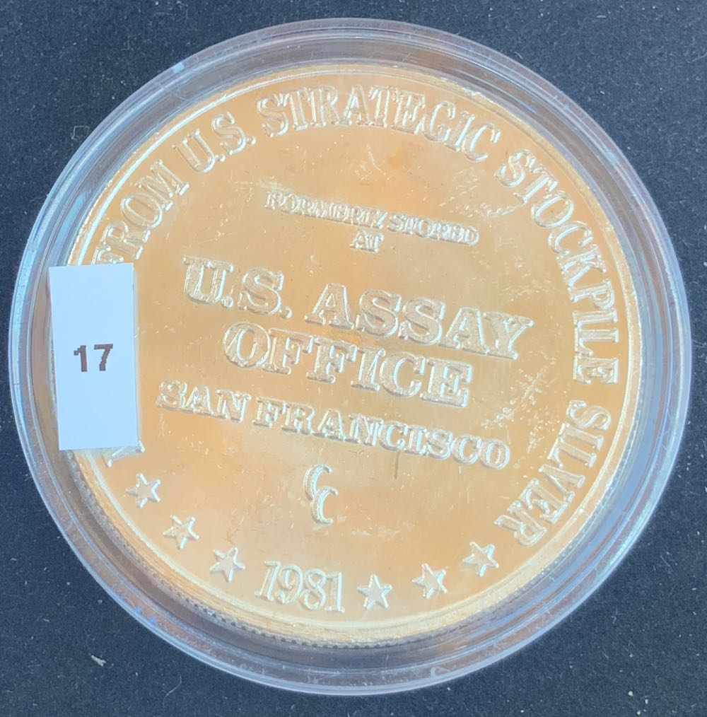 Strategic Stockpile Silver Round - #17  coin collectible - Main Image 4