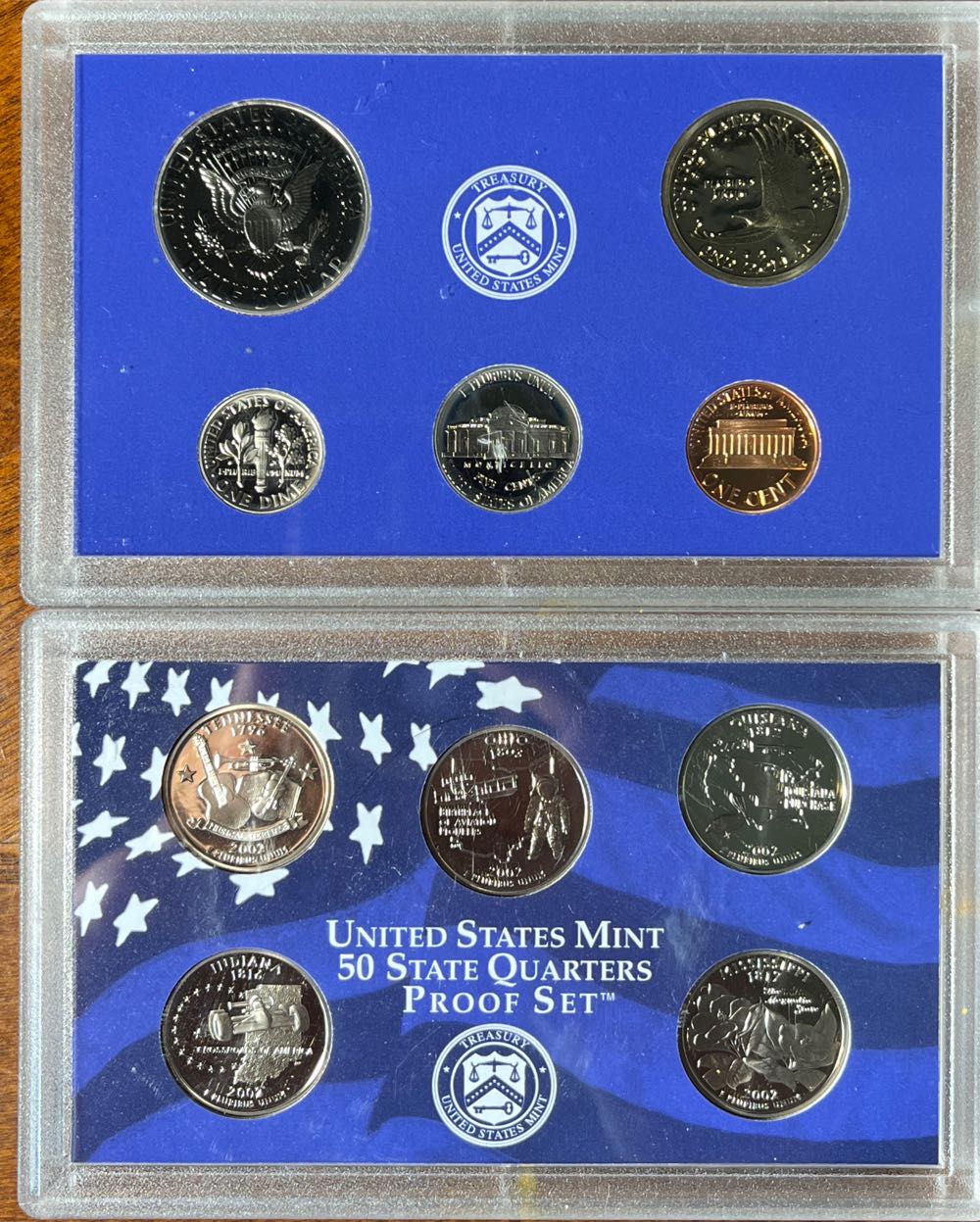 U.S. Mint Proof Set 2002  coin collectible - Main Image 2