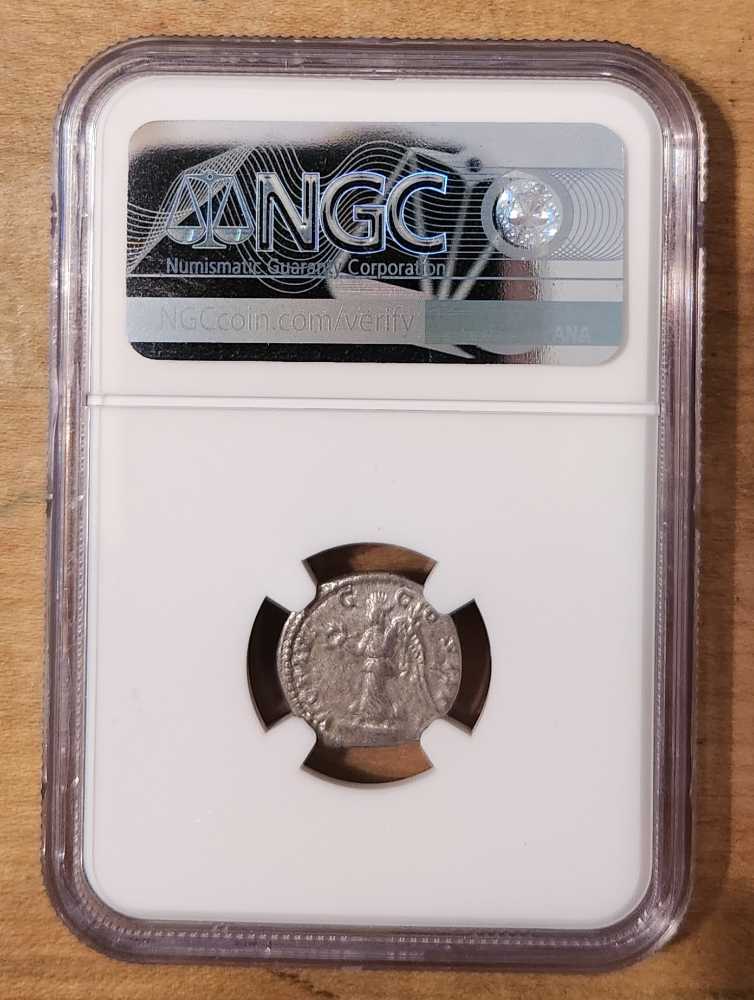 Roman Empire AR Denarius - Hadrian, AD 117-138 Vaultbox Odyssey Red Core  coin collectible [Barcode 800009202119210093] - Main Image 2