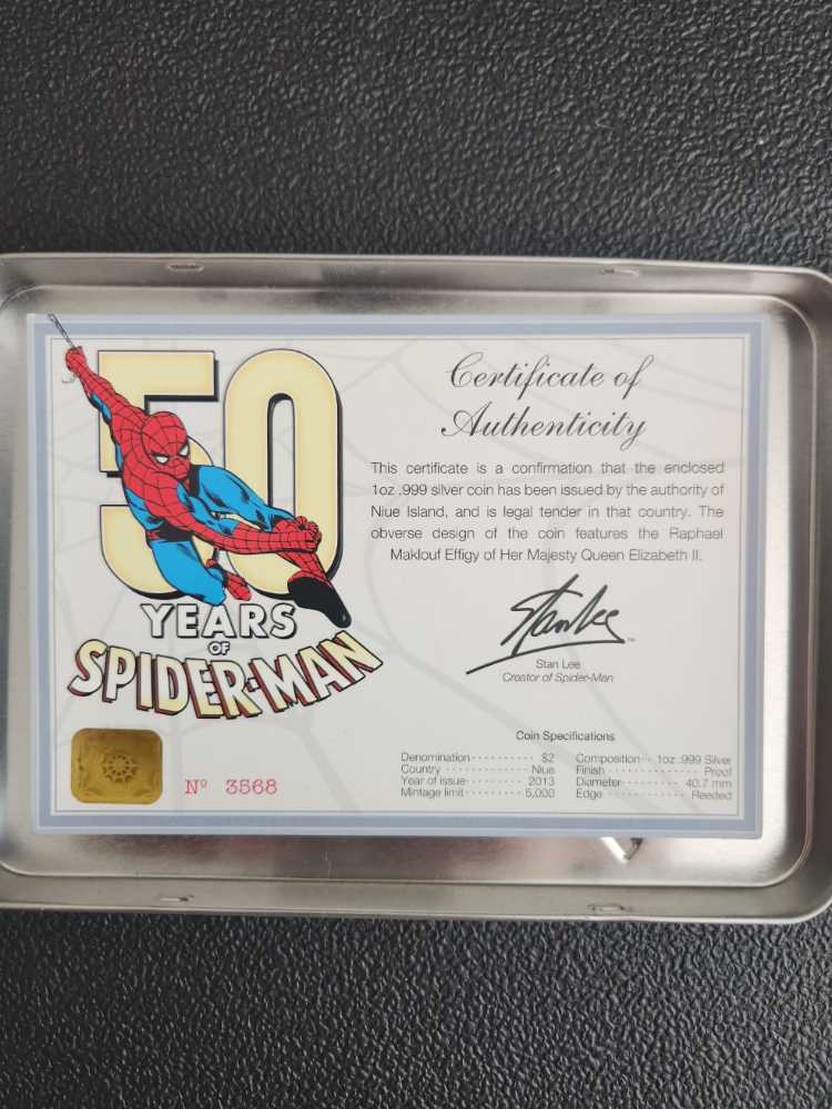 Silver Niue Commemorative Coin  coin collectible [Barcode 99894369004388927031] - Main Image 3