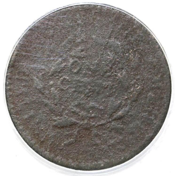 Flowing Hair Large Cent, Liberty Cap  coin collectible - Main Image 2