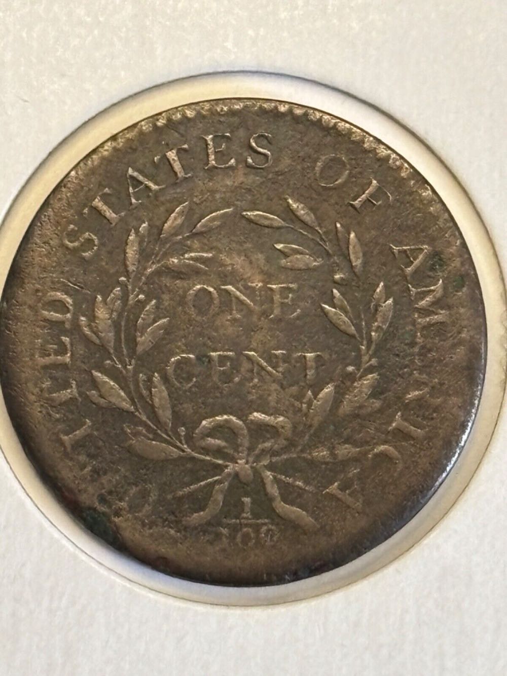 Flowing Hair Large Cent, Liberty Cap  coin collectible - Main Image 4