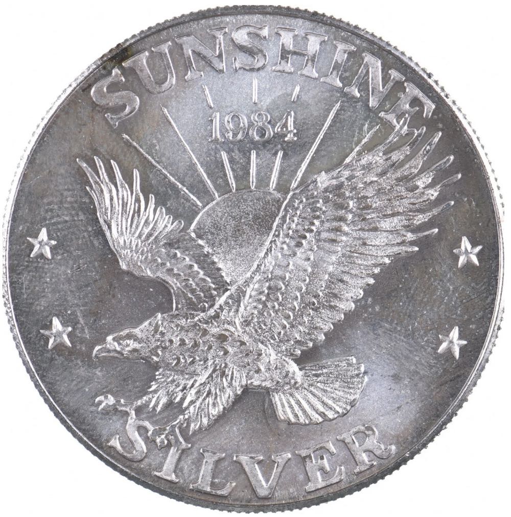 Sunshine Mining Round #75  coin collectible - Main Image 2