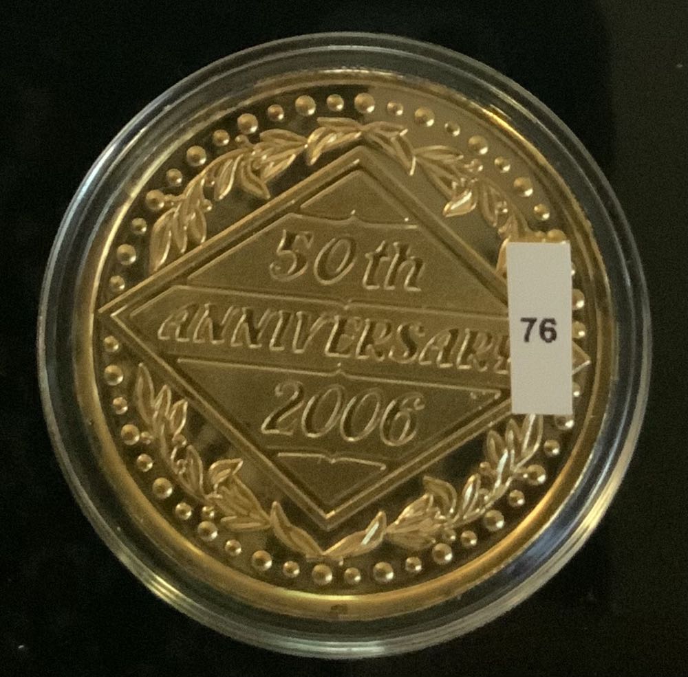 Wedding Anniversary 50th Round #76  coin collectible - Main Image 3