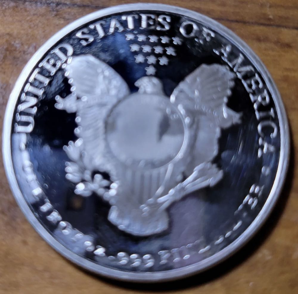 American Silver Eagle SMI Minted, #72  coin collectible - Main Image 2