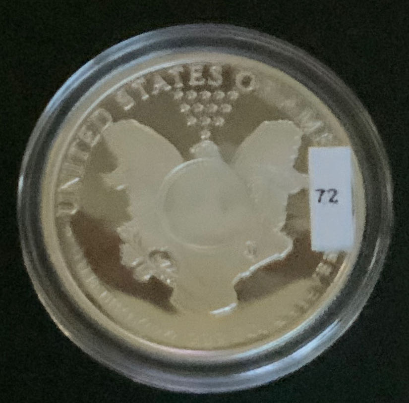 American Silver Eagle SMI Minted, #72  coin collectible - Main Image 3