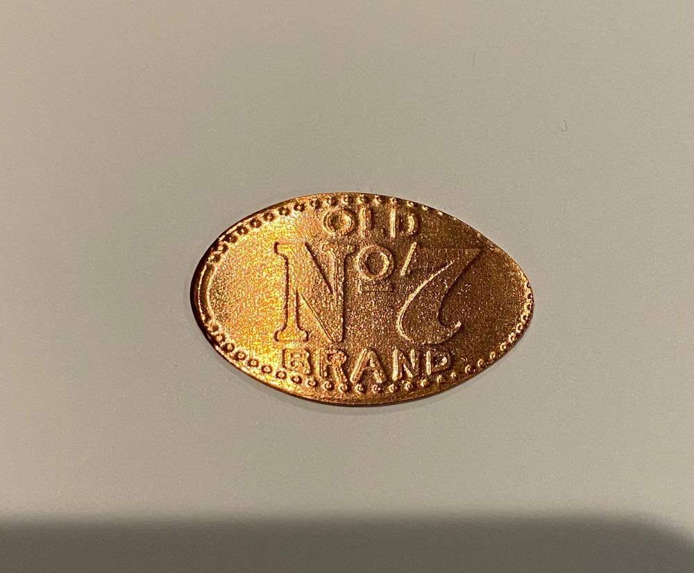Jack Daniel’s Pressed Penny  coin collectible - Main Image 2