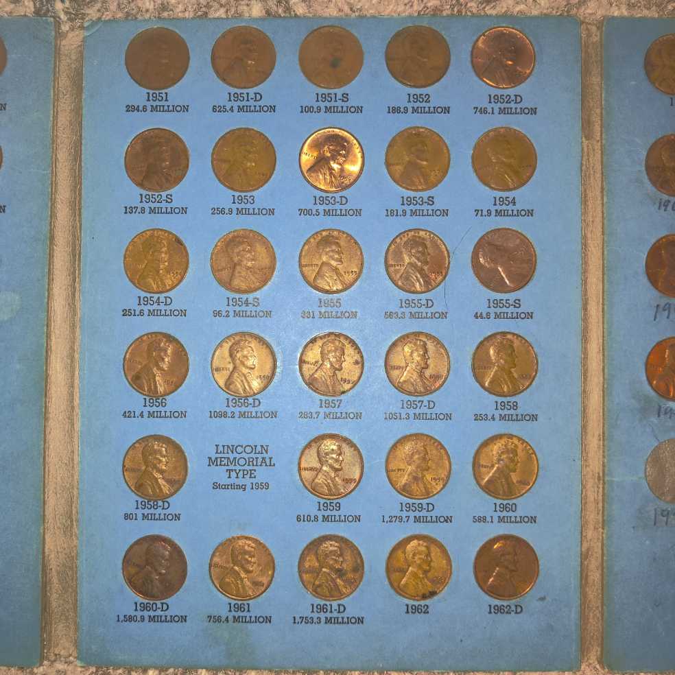 Lincoln Head Cent Collection Starting 1941 Number Two  coin collectible - Main Image 3