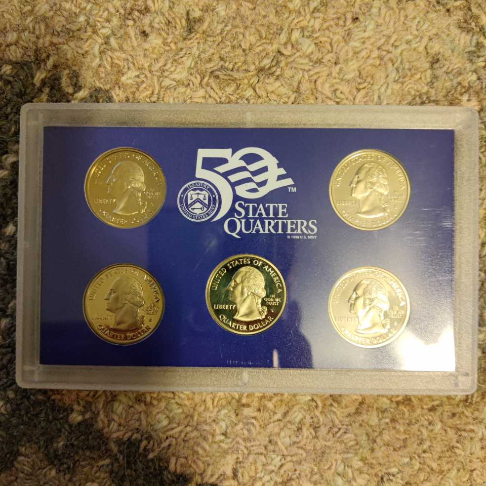 United States Mint 50 State Quarters Proof Set 2003  coin collectible - Main Image 2