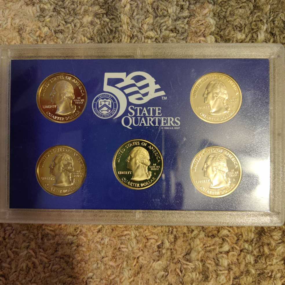 United States Mint 50 State Quarters Proof Set 2004  coin collectible - Main Image 2