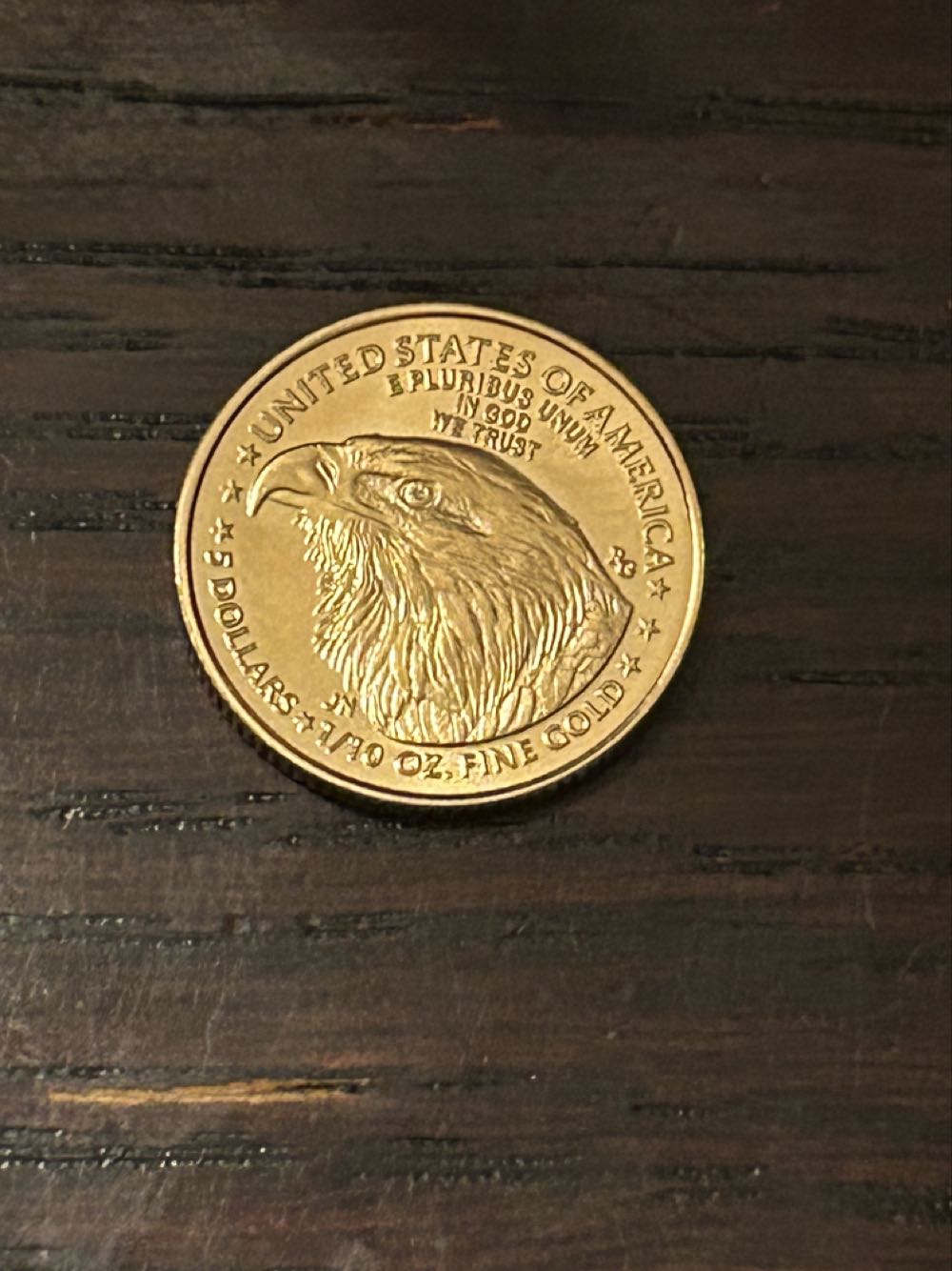 2021 Gold Eagle  coin collectible - Main Image 2