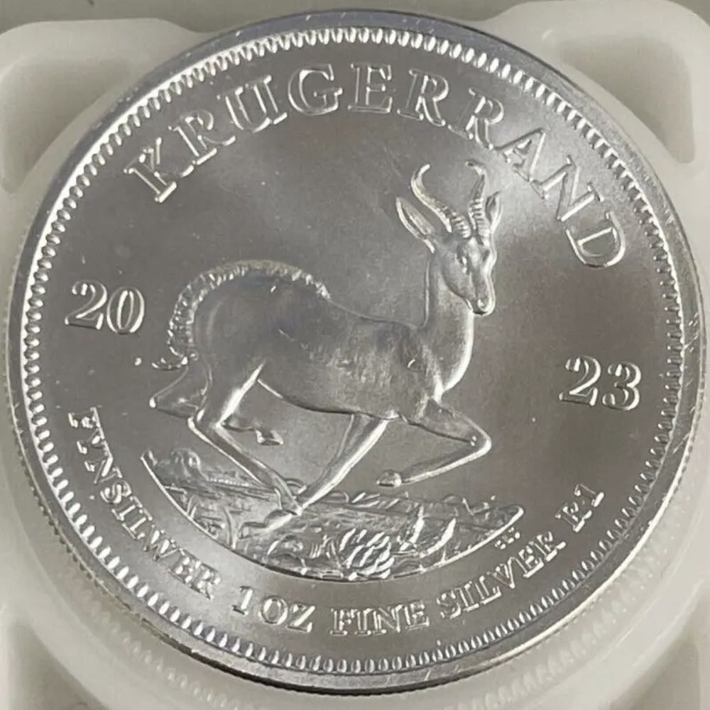 Krugerrand South Africa Silver 2023 , #71  coin collectible - Main Image 2