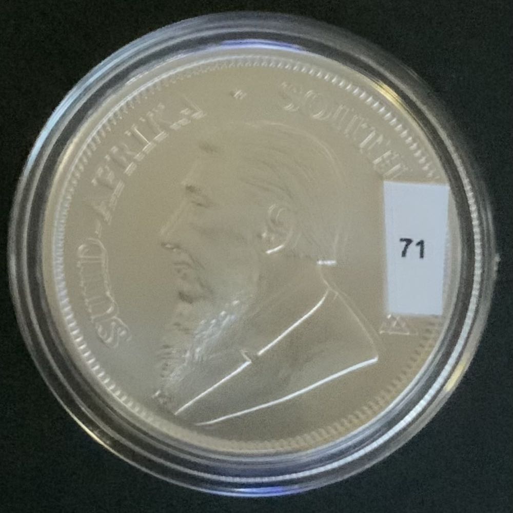 Krugerrand South Africa Silver 2023 , #71  coin collectible - Main Image 3