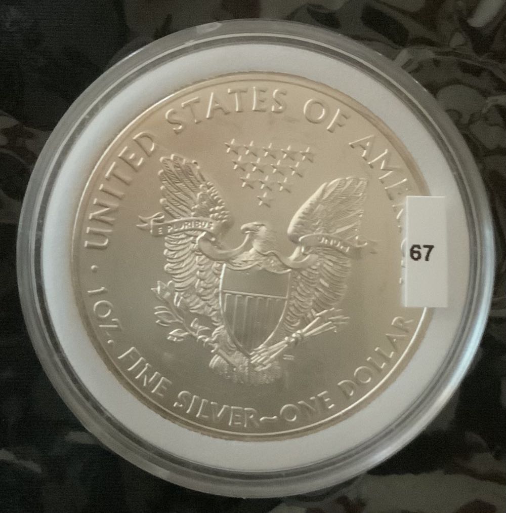 American Silver Eagle 2013 *077, #67  coin collectible - Main Image 3