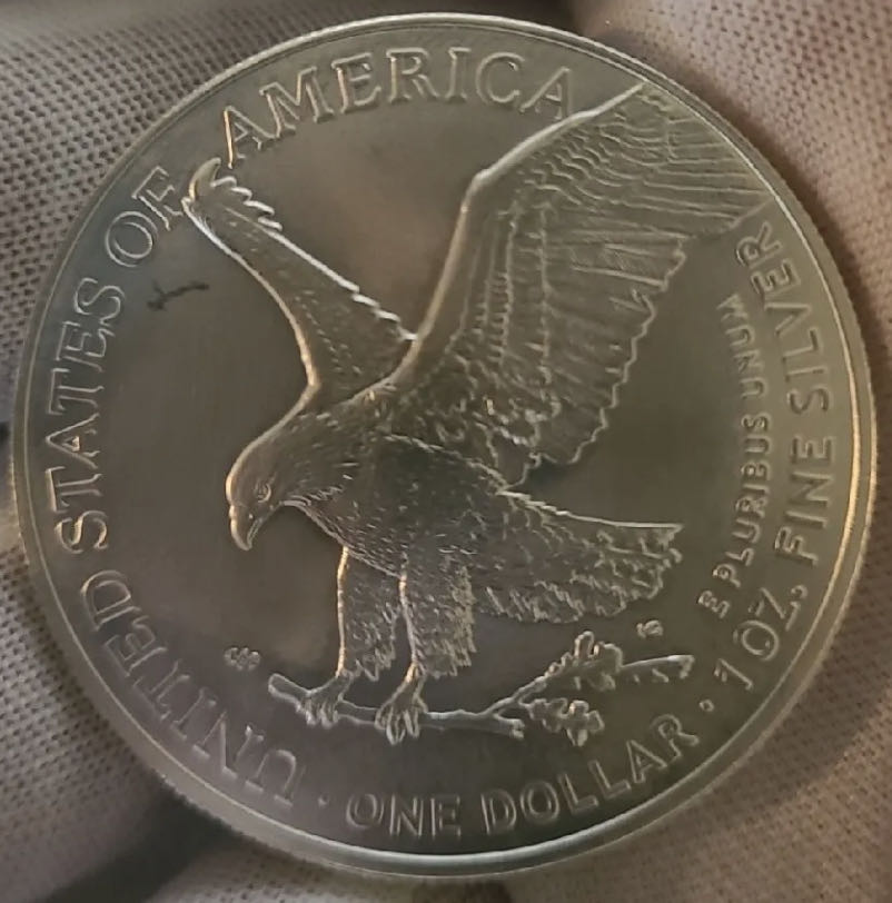 American Silver Eagle 2023, #62xxx  coin collectible - Main Image 2