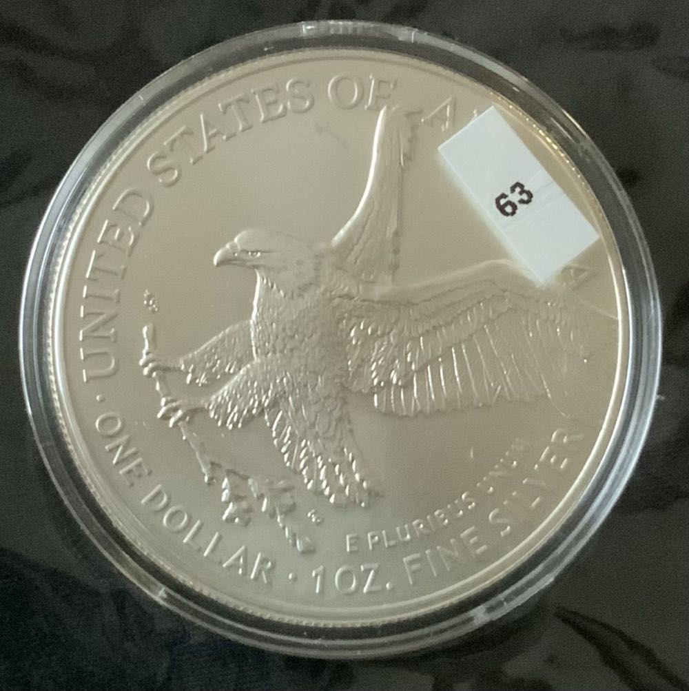 American Silver Eagle 2023, #62xxx  coin collectible - Main Image 3