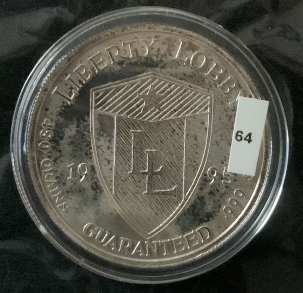 Thomas Jefferson 1995 Generic Bullion, #64  coin collectible - Main Image 3