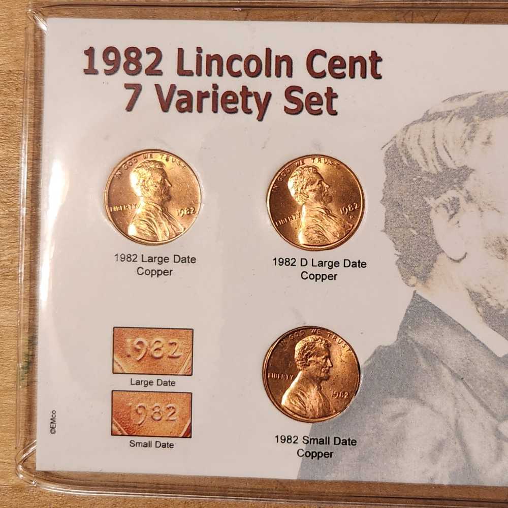 US Lincoln Cent Set  coin collectible - Main Image 2