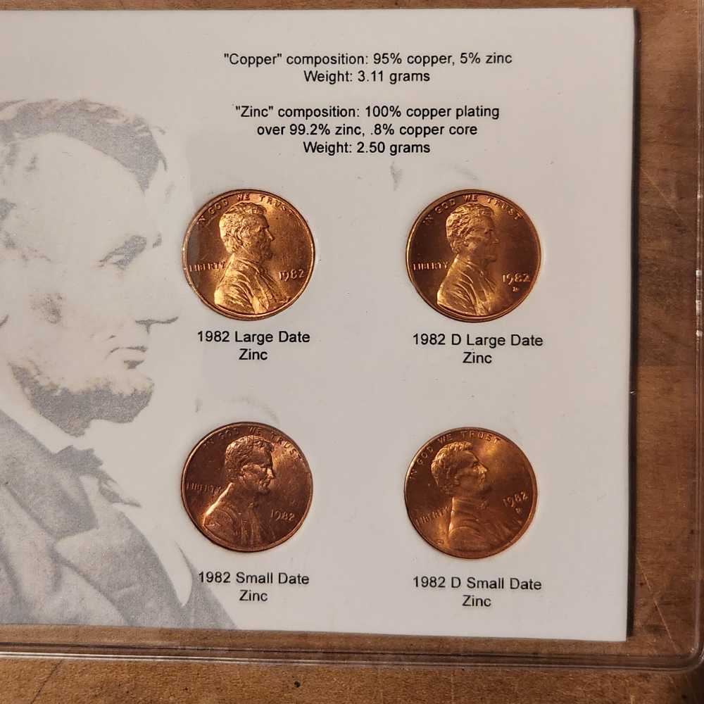 US Lincoln Cent Set  coin collectible - Main Image 3