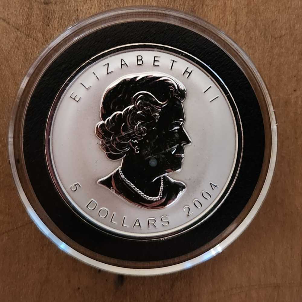 Canadian Silver Maple Leaf  coin collectible - Main Image 2