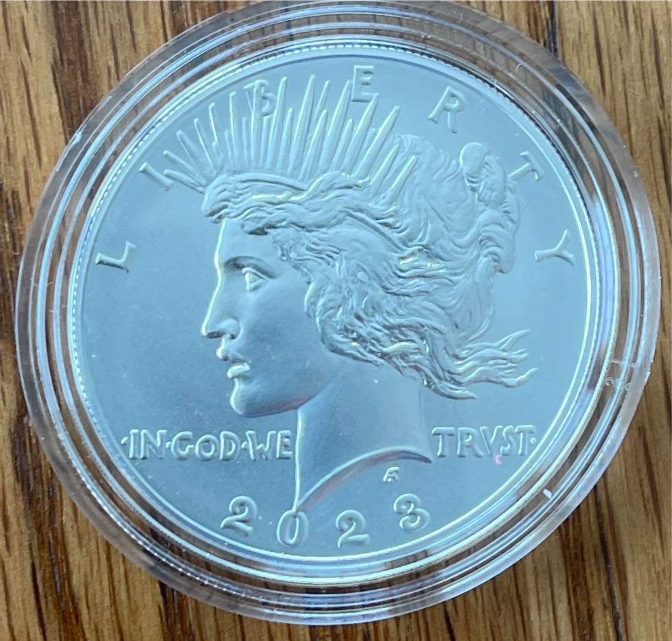 Peace 2023-S US Mint Peace Silver Dollar Proof  coin collectible [Barcode 704786450805] - Main Image 2
