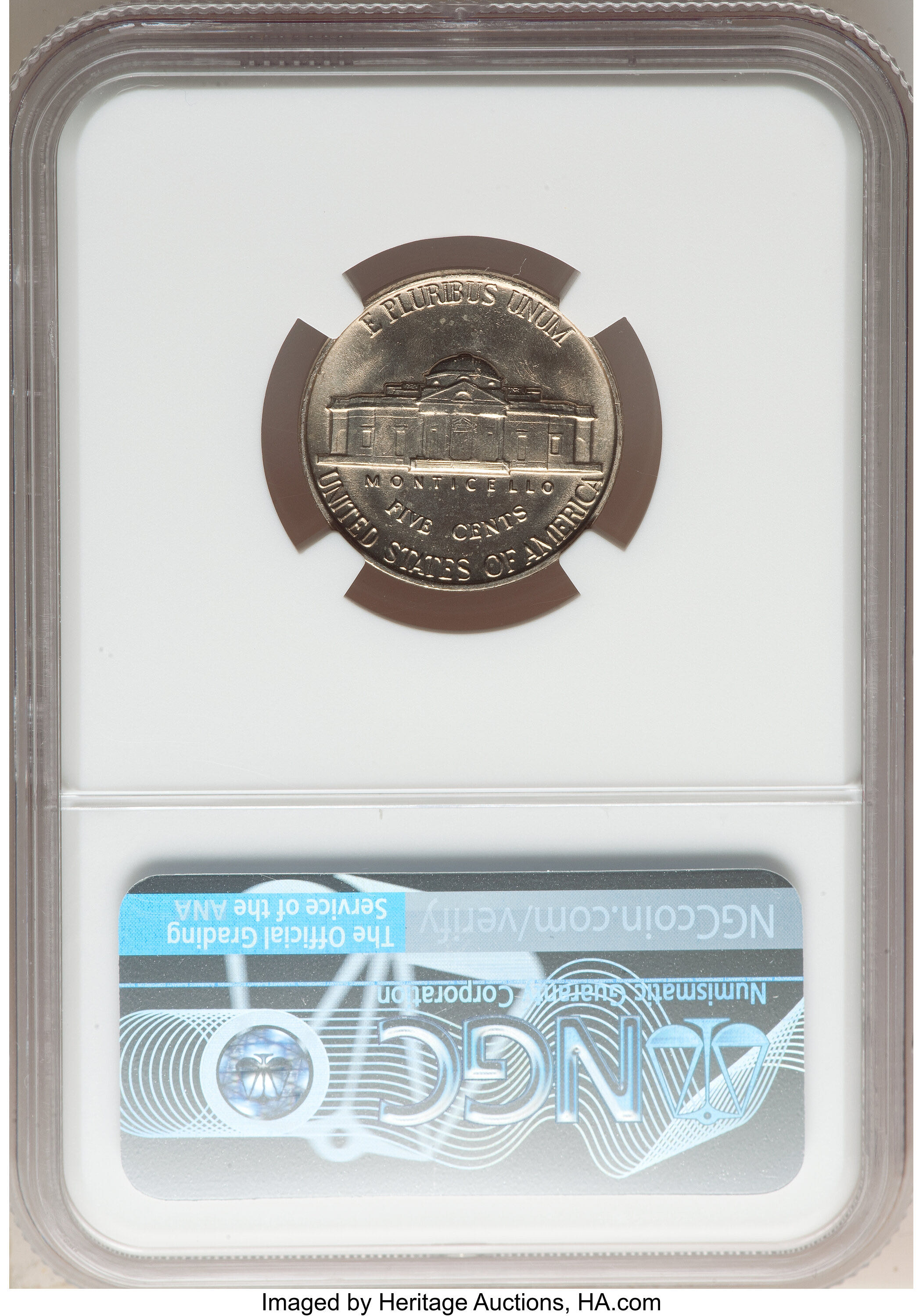 1959 5FS Jefferson Nickel  coin collectible - Main Image 2